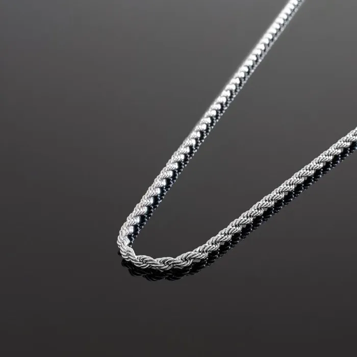 Necklaces Grace SILVER ROPE CHAIN