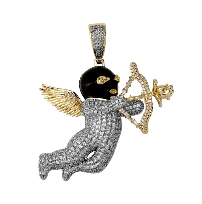 Necklaces Minx London Hip Hop Pendant Iced Out Pendant Iced Pendants Diamond Pendant Hip Hop Chain Iced Necklace Hip Hop Jewelry Iced Jewellery