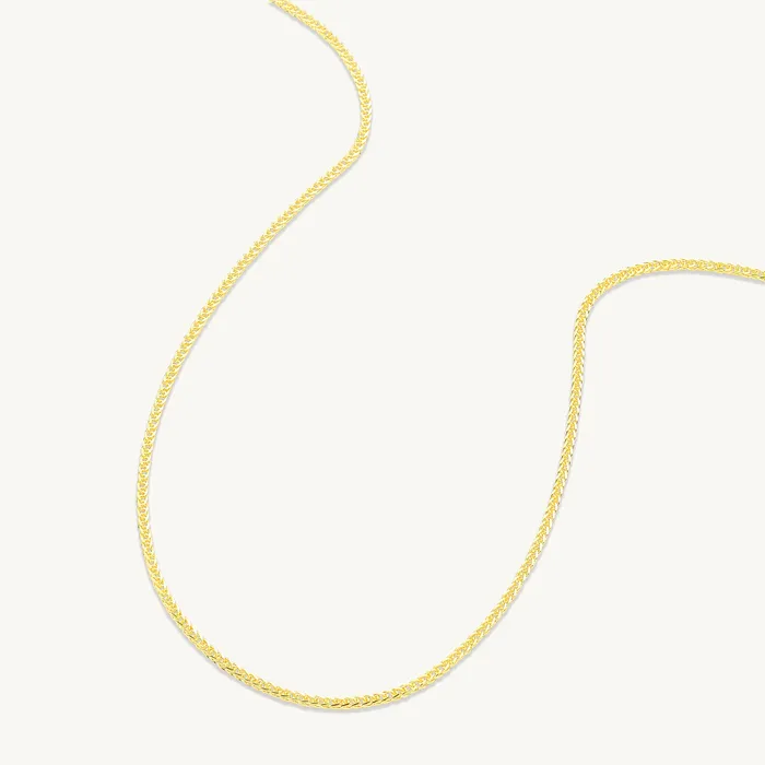 Necklaces Thick Cable Chain Rope Necklace Camile Stone