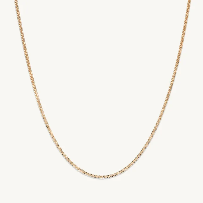 Necklaces Thick Cable Chain Rope Necklace Camile Stone