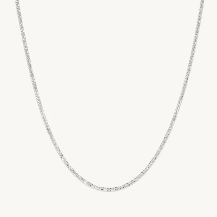 Necklaces Thick Cable Chain Rope Necklace Camile Stone