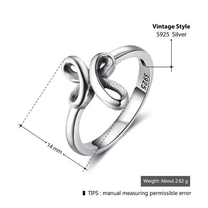Personalized Jewel Sterling Silver Rings for Women Latin Cross Braided Design Vintage Style OL Jewelry Gift for Her Necklaces