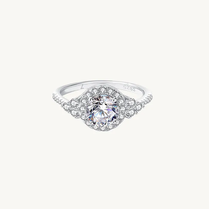 Rings Camile Stone 10 ct The Audrey Moissanite Diamond Ring