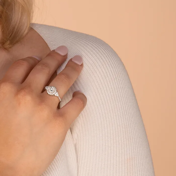 Rings Camile Stone 10 ct The Audrey Moissanite Diamond Ring