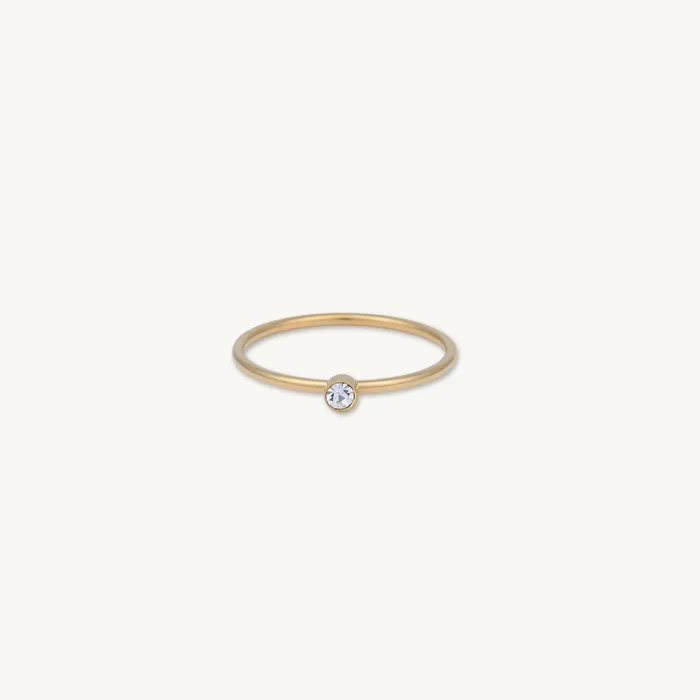 Rings Camile Stone Sapphire Stacker Band Ring