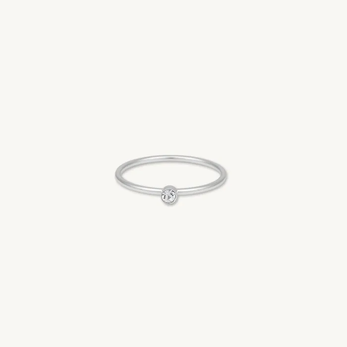 Rings Camile Stone Sapphire Stacker Band Ring