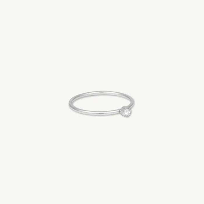 Rings Camile Stone Sapphire Stacker Band Ring