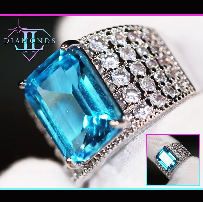 Rings Lab Diamonds London Aquamarine Blue Emerald Diamond Ring Blue Emerald Diamond Ring Rings Lab Diamonds London Aquamarine Blue Emerald Diamond Ring Blue Emerald Diamond Ring