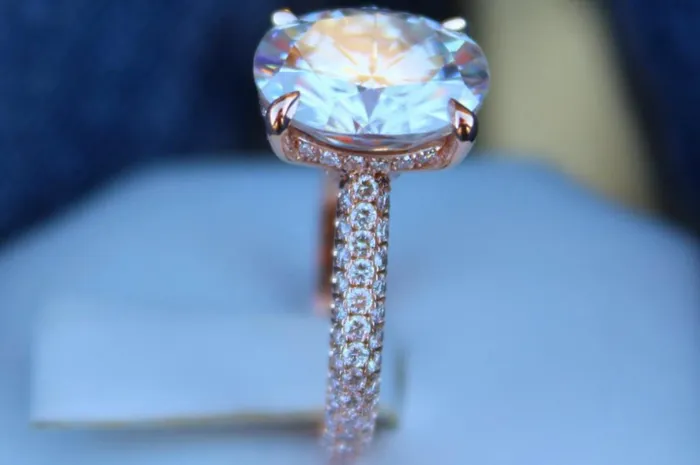 Rings Minx London Womens Engagement Ring Rose Gold Engagement Ring Womens Rose Gold Ring Rose Gold Ring Rose Gold Wedding Ring Oval Diamond Ring