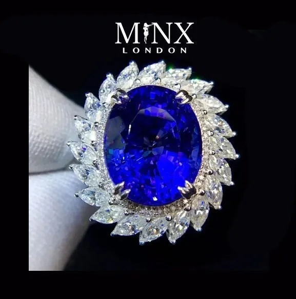 Rings Sapphire Blue Diamond Ring Blue Diamond Engagement Ring Sapphire Blue Ring Blue Wedding Ring Blue Diamond Ring with halo Halo Ring Minx London Rings Sapphire Blue Diamond Ring Blue Diamond Engagement Ring Sapphire Blue Ring Blue Wedding Ring Blue Diamond Ring with halo Halo Ring Minx London
