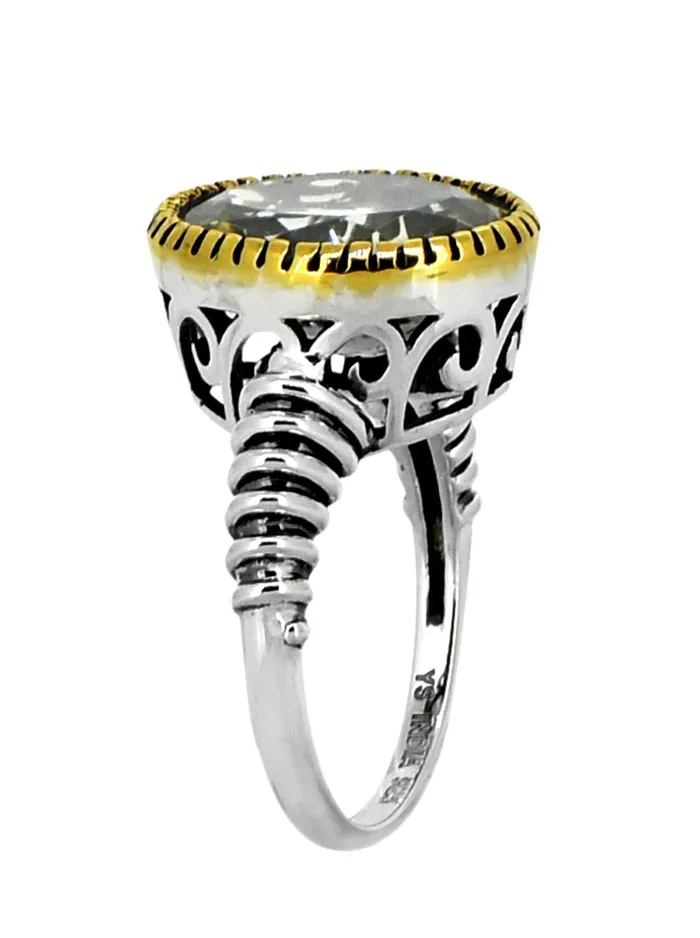 Rings YoTreasure Green Amethyst Solid 925 Sterling Silver Gold Plated Ring Genuine Gemstone Jewelry Rings YoTreasure Green Amethyst Solid 925 Sterling Silver Gold Plated Ring Genuine Gemstone Jewelry