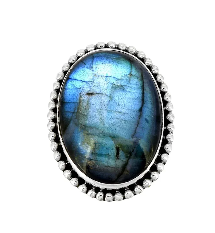 Rings YoTreasure Labradorite Solid 925 Sterling Silver Ring Genuine Gemstone Jewelry Rings YoTreasure Labradorite Solid 925 Sterling Silver Ring Genuine Gemstone Jewelry
