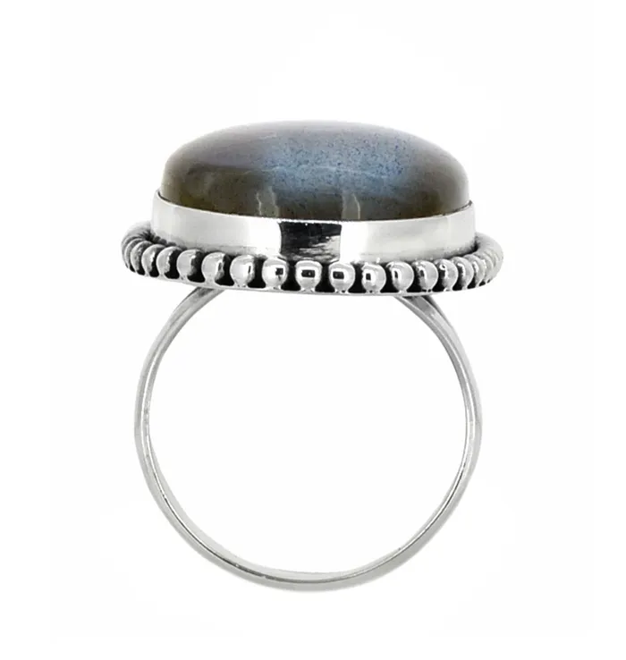 Rings YoTreasure Labradorite Solid 925 Sterling Silver Ring Genuine Gemstone Jewelry Rings YoTreasure Labradorite Solid 925 Sterling Silver Ring Genuine Gemstone Jewelry