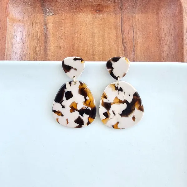 Spiffy Splendid Earrings Penelope Earrings Caramel Latte