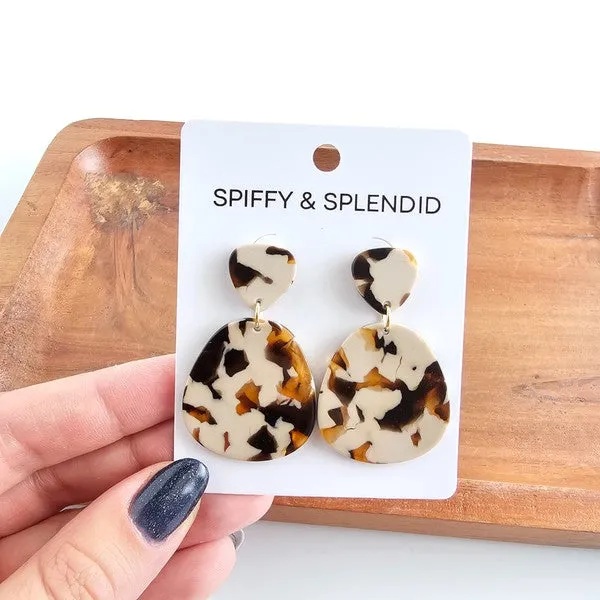 Spiffy Splendid Earrings Penelope Earrings Caramel Latte Spiffy Splendid Earrings Penelope Earrings Caramel Latte