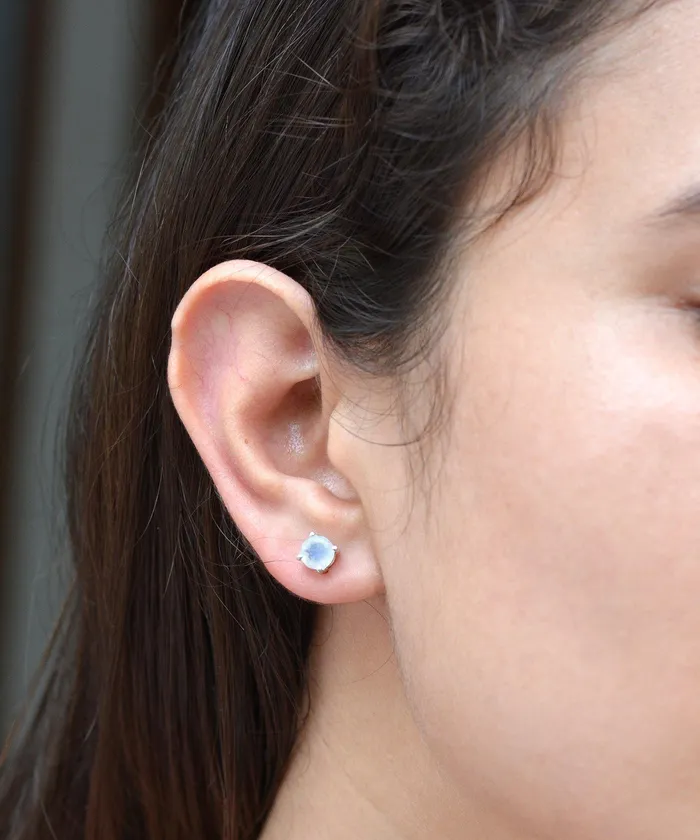 YoTreasure Moonstone Sterling Silver Gemstone Earrings Earrings