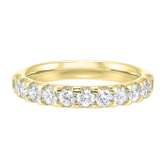 14K Yellow Gold 125ctw Lab Grown Clearly Flawless Diamond Band Alpha Labgrown Diamonds Rings 14K Yellow Gold 125ctw Lab Grown Clearly Flawless Diamond Band Alpha Labgrown Diamonds Rings