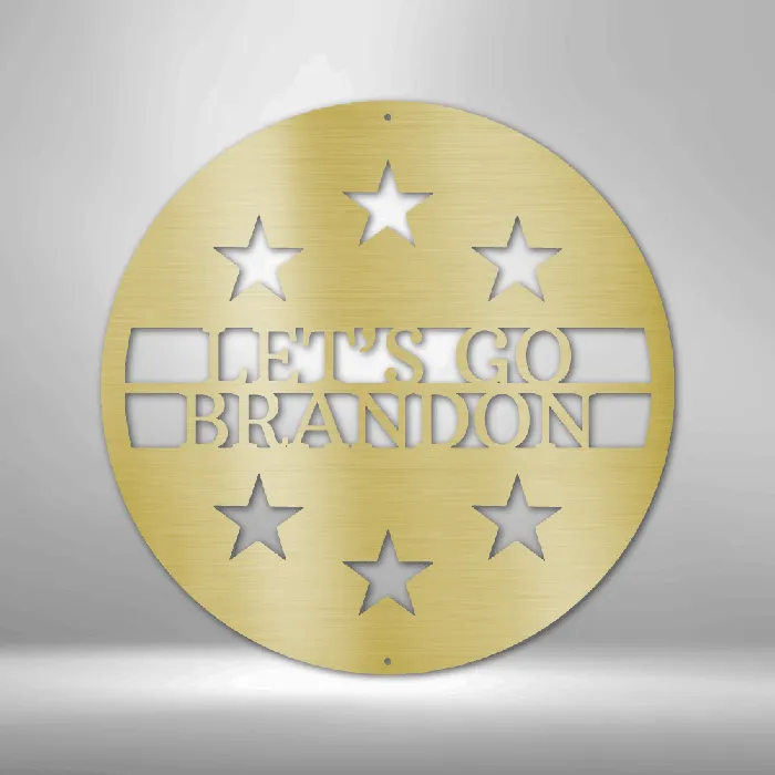 6 Star Monogram Custom Metal Sign USA Patriotic Sign 4th of July Wreath My Easy Monogram Necklaces