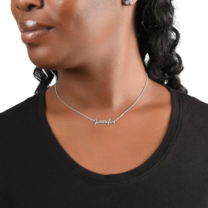 87th Birthday Gift For Her Name Necklace Gift For A 87 Year Olds Birthday The Perfect Personalized Present ShineOn Fulfillment Necklaces