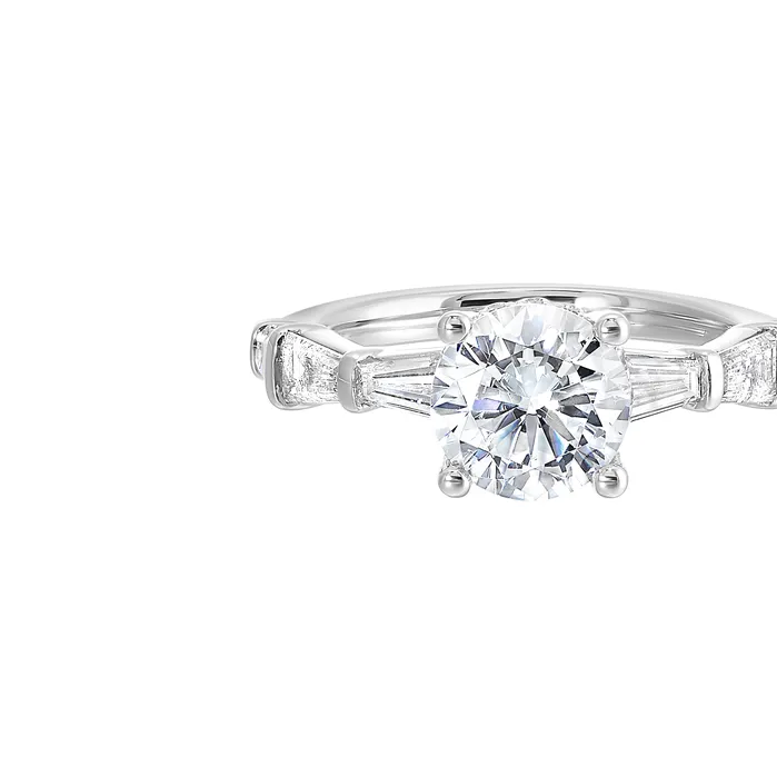 Alpha Labgrown Diamonds Rings 14K White Gold 251ctw 4 Prong Lab Grown Diamond Engagement Ring Alpha Labgrown Diamonds Rings 14K White Gold 251ctw 4 Prong Lab Grown Diamond Engagement Ring