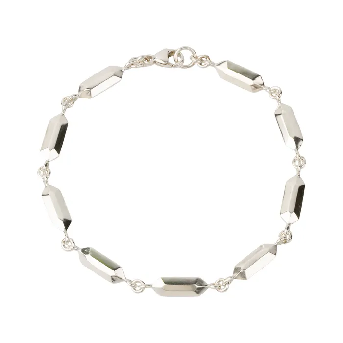 Bracelets Corey Egan Fragment Link Bracelet in Silver