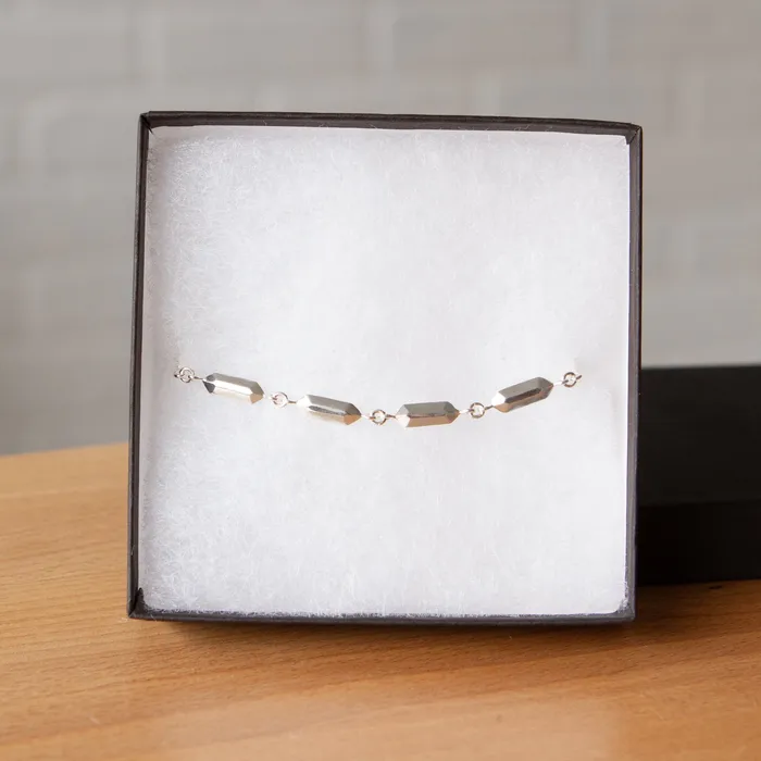 Bracelets Corey Egan Fragment Link Bracelet in Silver