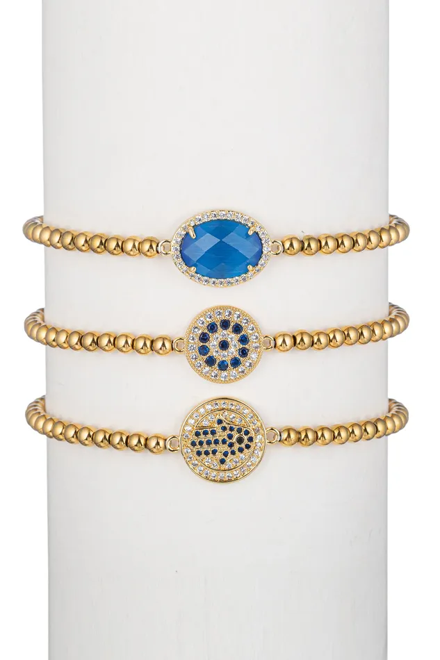 Bracelets Eye Candy LA Heidi Bracelet Set