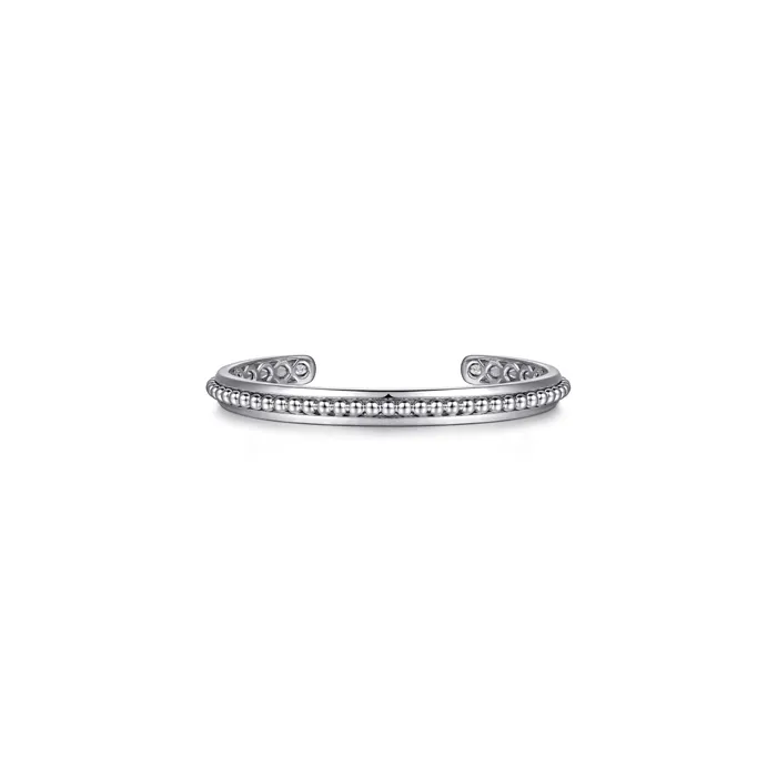 Bracelets GABRIEL CO Gabriel Sterling Silver 725 Solid Cuff Bead Fashion Bracelet Bracelets GABRIEL CO Gabriel Sterling Silver 725 Solid Cuff Bead Fashion Bracelet