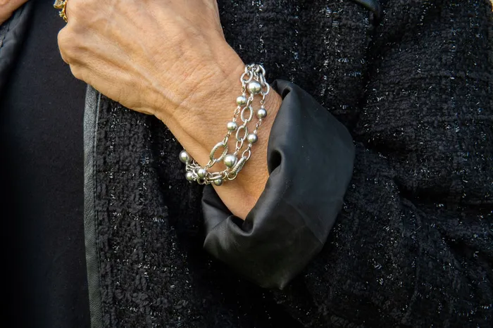 Bracelets Jordan Bracelet Grey Carolily Finery Bracelets Jordan Bracelet Grey Carolily Finery