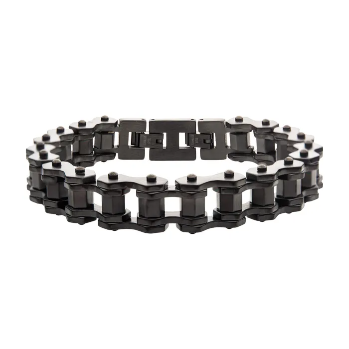 Bracelets SALESONE Inox Blue IP Stainless Steel Bracelet
