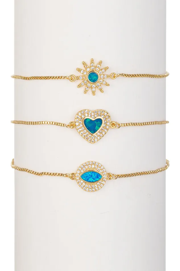 Bracelets Zoe Bracelet Set Eye Candy LA