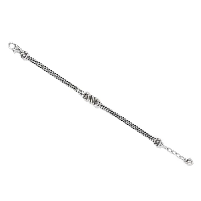 Brighton Bracelets Interlok Twist Double Bracelet Silver