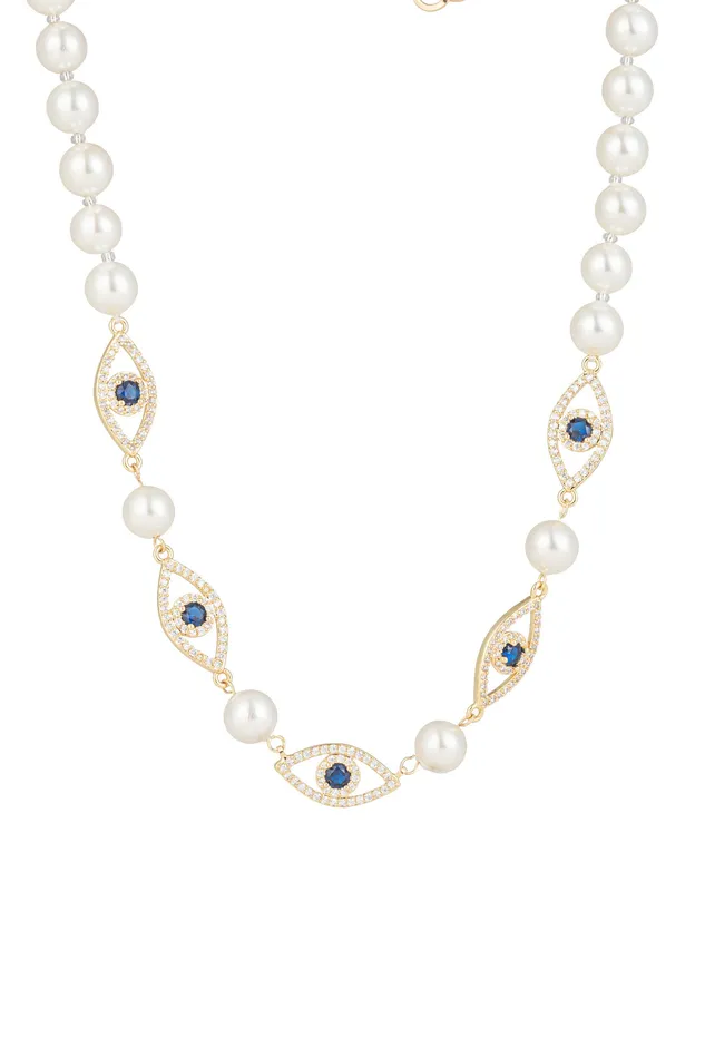 Brynn Eye Pendant Necklace Eye Candy LA Necklaces