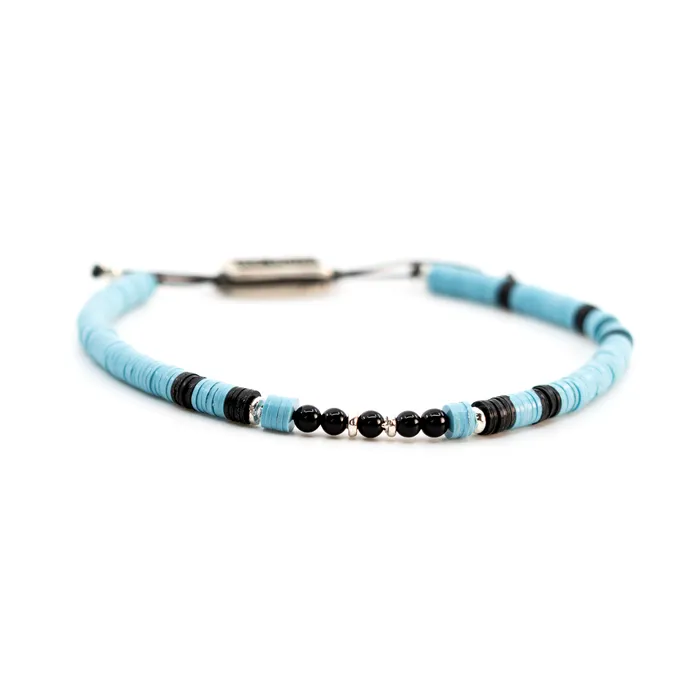 Buck Palmer Bracelets Turquoise Stone Disc Bracelet
