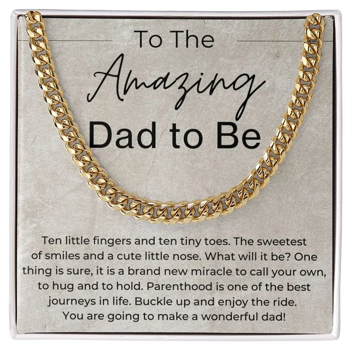 Buckle Up and Enjoy the Ride Gift for Dad to Be Linked Chain Necklace ShineOn Fulfillment Necklaces Buckle Up and Enjoy the Ride Gift for Dad to Be Linked Chain Necklace ShineOn Fulfillment Necklaces