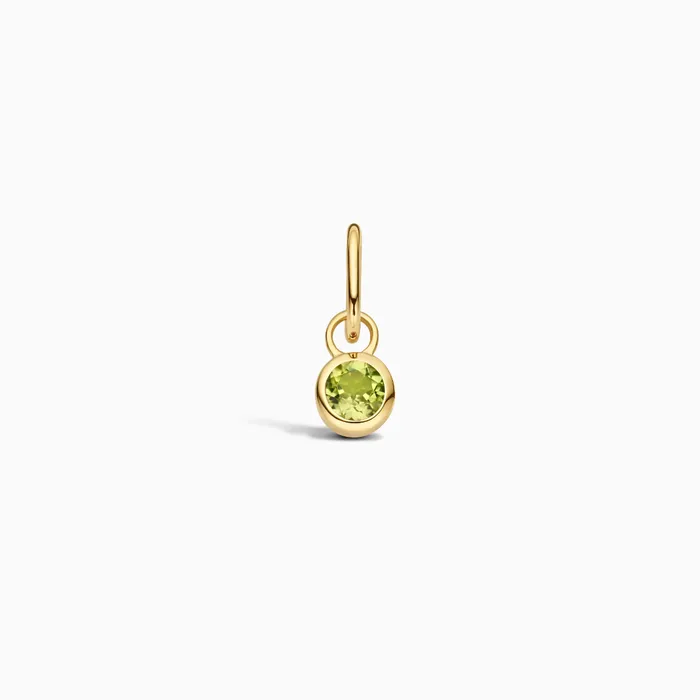Charm Necklaces Birthstone Charm August Eline Rosina