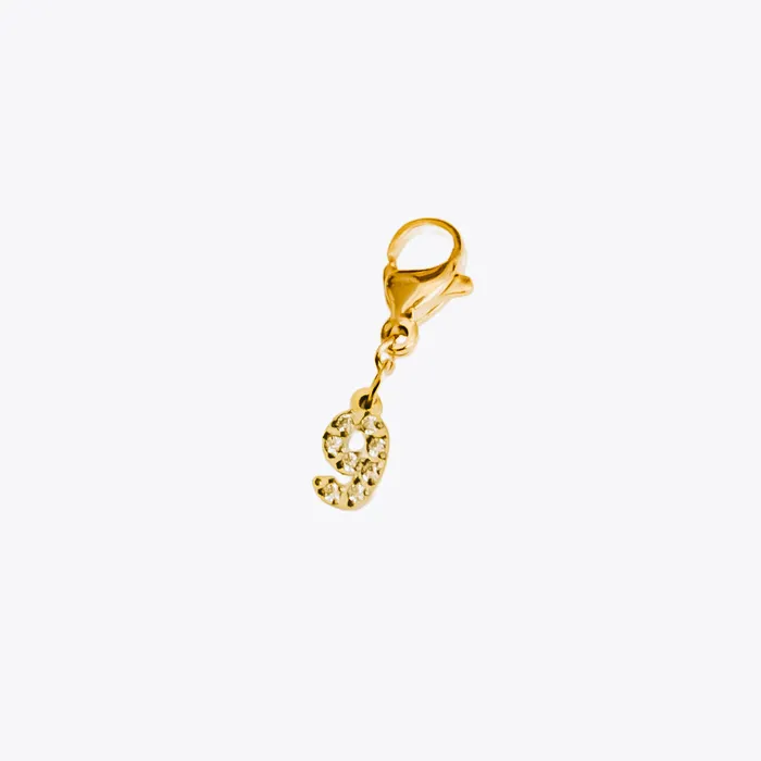 Charm Necklaces Jewelry Bundled Number Charm Bar Chanelle Charms WATERPROOF Wholesale