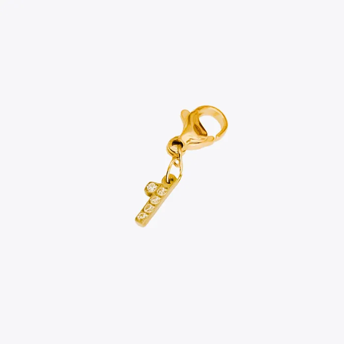 Charm Necklaces Jewelry Bundled Number Charm Bar Chanelle Charms WATERPROOF Wholesale