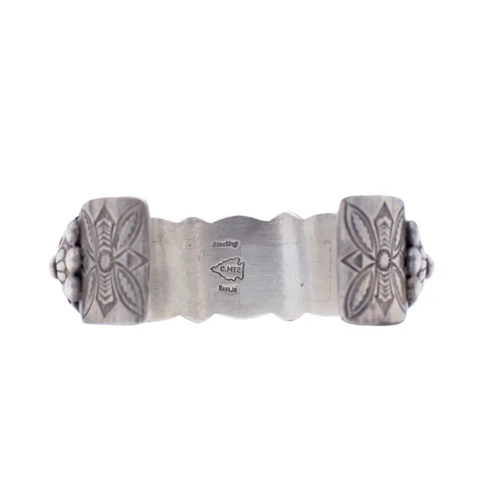 Crown Jewels Coin Bracelets Calvin Martinez Handmade Navajo Sterling Silver Bracelet
