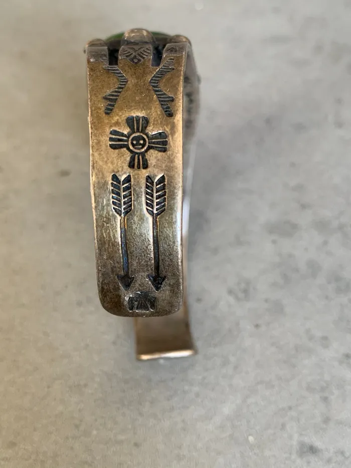 Crown Jewels Coin Maisel Fred Harvey Era Sterling Turquoise Cuff Necklaces Crown Jewels Coin Maisel Fred Harvey Era Sterling Turquoise Cuff Necklaces