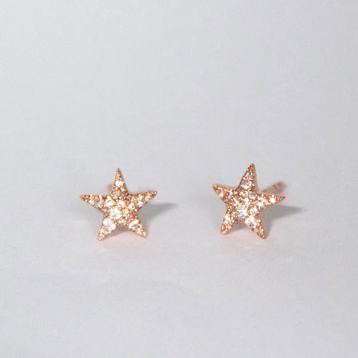 Diamond Star earrings Vivien Frank Designs Earrings
