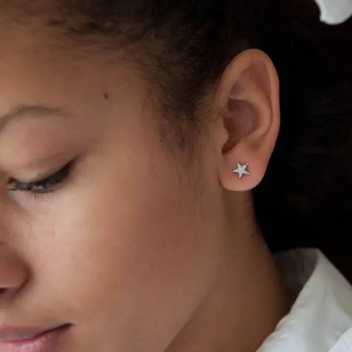 Diamond Star earrings Vivien Frank Designs Earrings