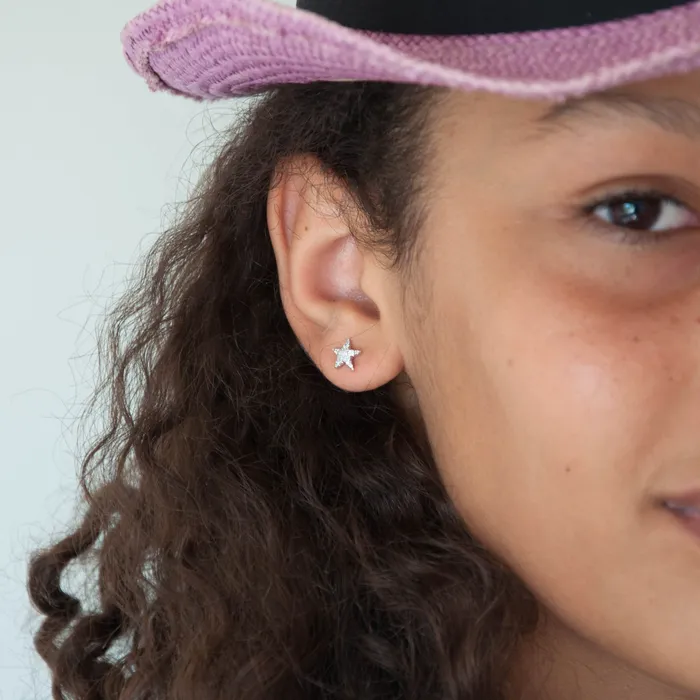 Diamond Star earrings Vivien Frank Designs Earrings