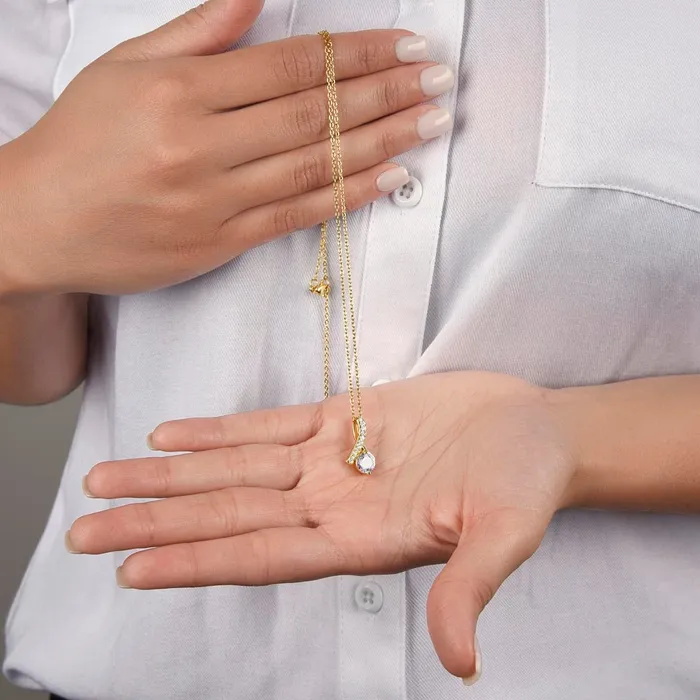 Drop Pendant Necklace ShineOn Fulfillment Necklaces