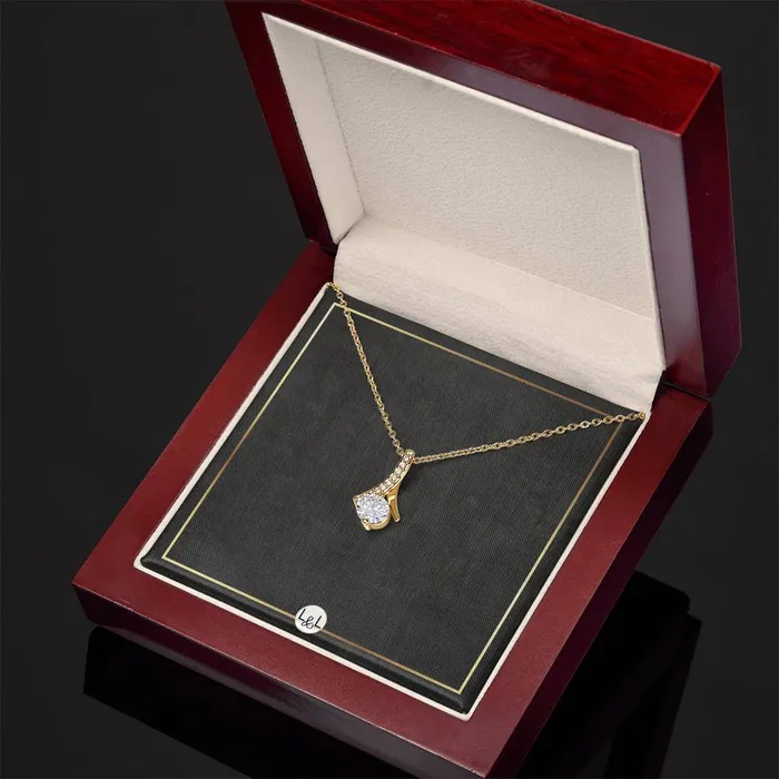 Drop Pendant Necklace ShineOn Fulfillment Necklaces