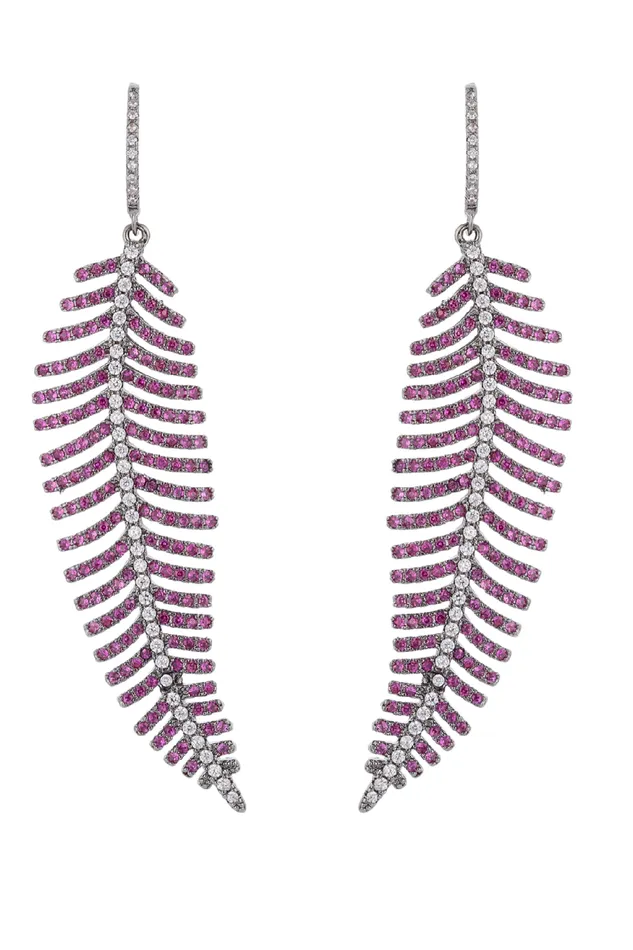 Earrings Caroline Earrings Pink Eye Candy LA