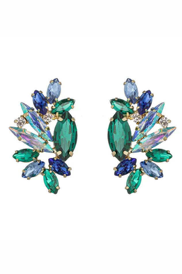 Earrings Eye Candy LA New Gala Statement Earrings