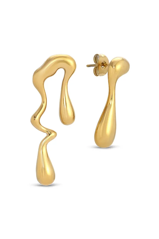 Earrings Eye Candy LA Rain Drop Earrings