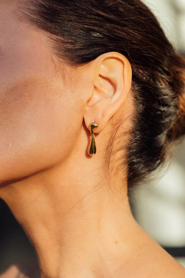 Earrings Eye Candy LA Rain Drop Earrings