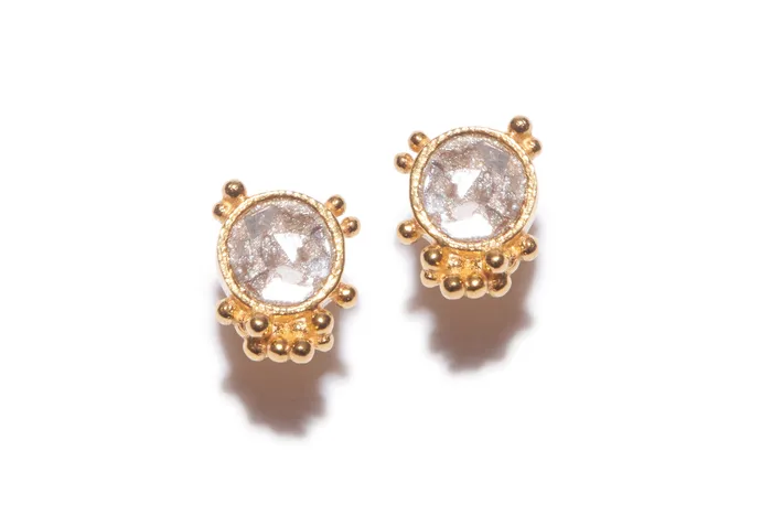 Earrings Frida Gold Vermeil Stud Earrings Shana Gulati